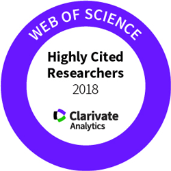 Highly Cited Researchers 2018 Badge
