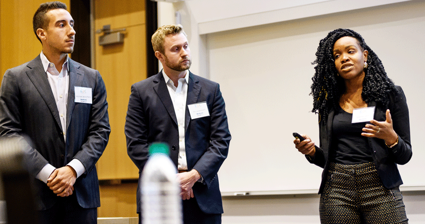 Thirty-six teams created solutions to reduce barriers to insulin pump therapy adoption. Credit: Oscar Dang