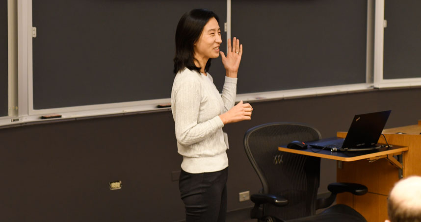 Soyang Kwon discusses her goals to better monitor physical activity in infants.