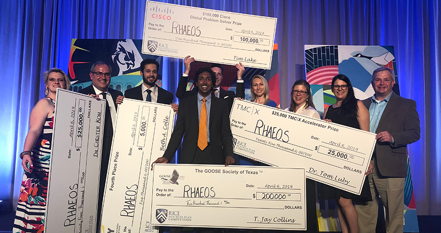 Rhaeos placed fourth, earning $5,000, and was awarded $450,000 more from a variety of funds.