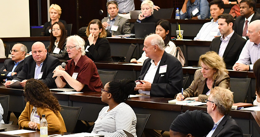 Approximately 120 scholars, technologists, and lawyers attended the meeting for the law and technology initiative.