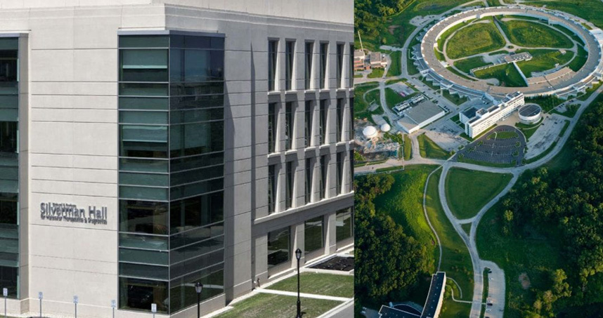Silverman Hall and Argonne National Lab