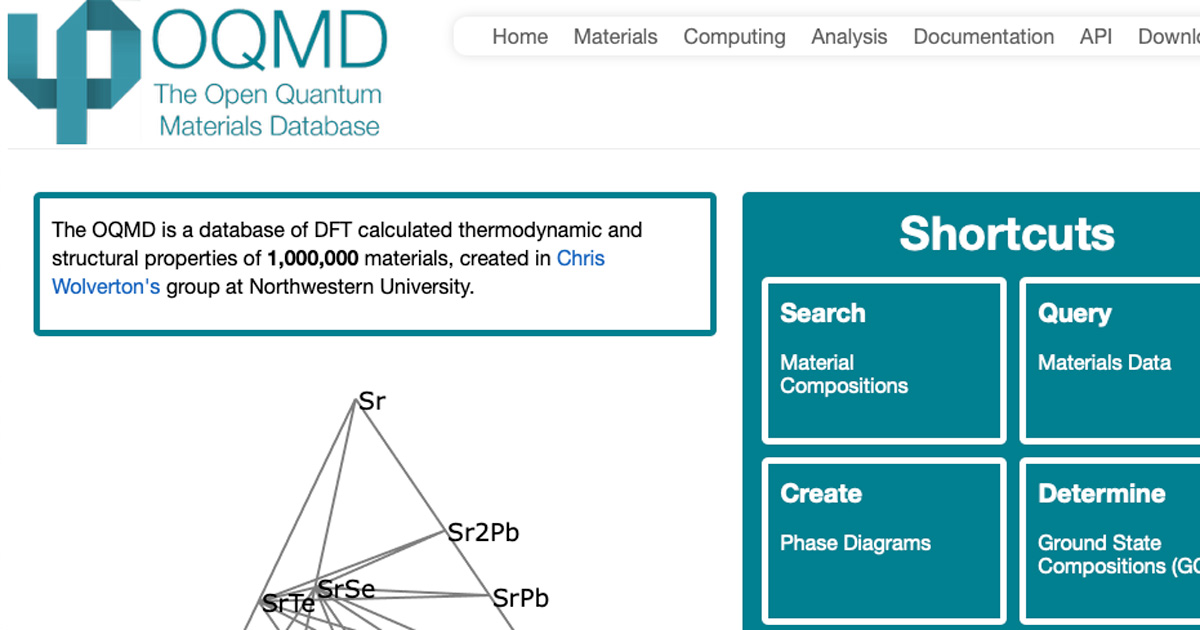 Open Quantum Materials Database Celebrates Milestone News