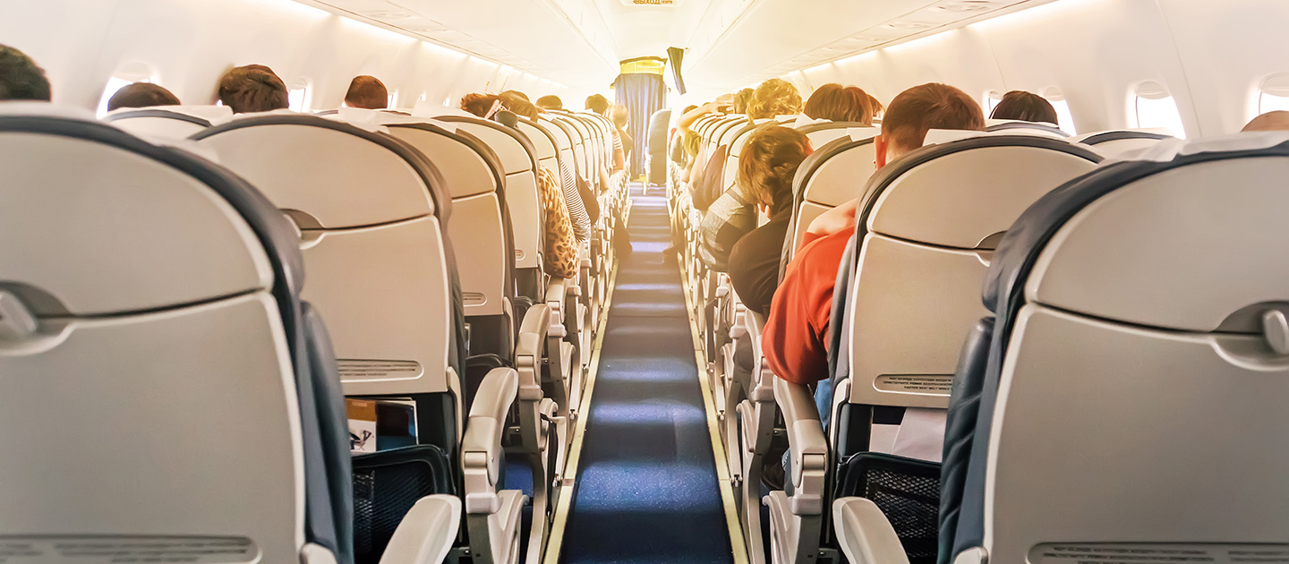 Airplane interior