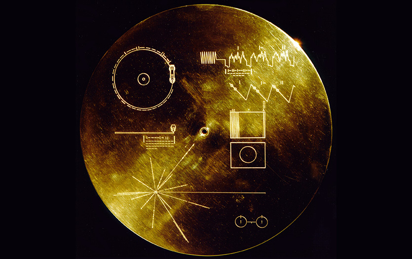 The Voyager golden record includes images and sounds meant to represent the experience on Earth.