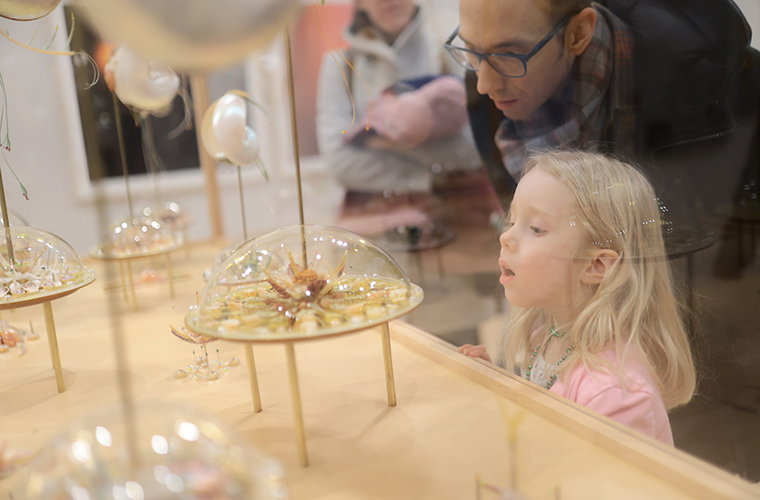 The exhibit brought in guests of all ages. | Sean Su Photography