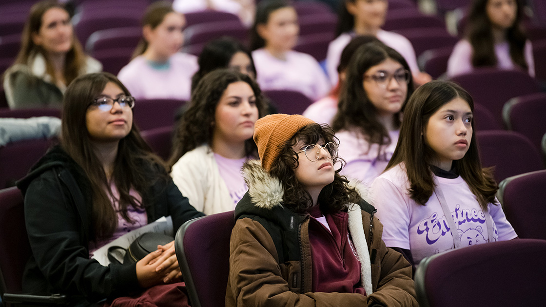 Students listen