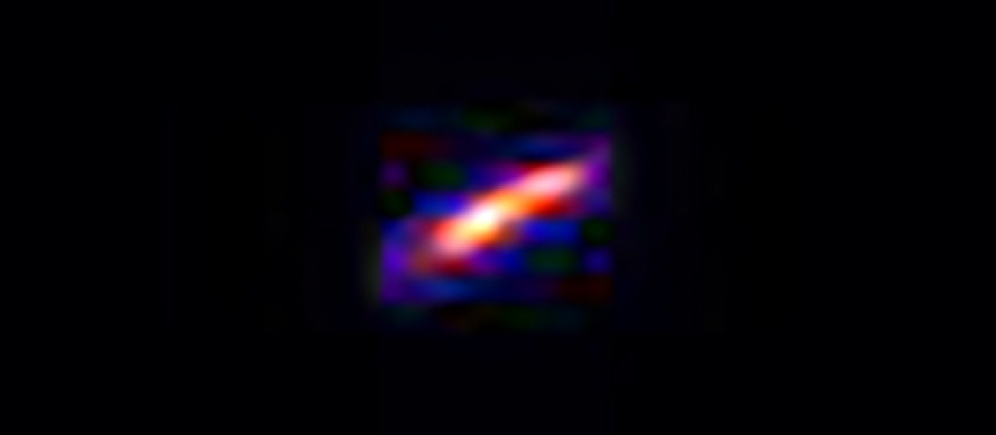 First black hole image sharpened with AI