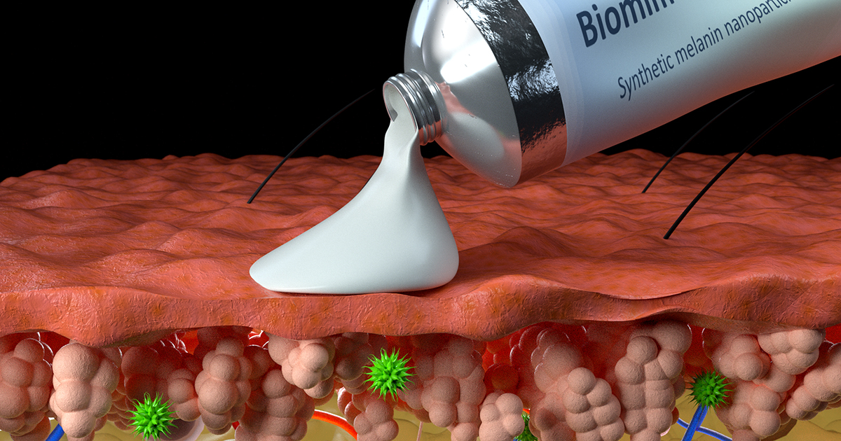 ‘Super Melanin’ Heals Skin Injuries from Sunburn, Chemical Burns News Northwestern Engineering