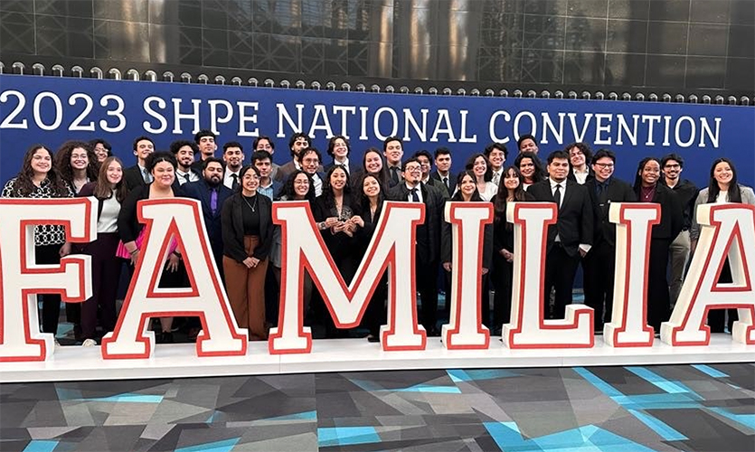More than 40 Northwestern SHPE members attended the SHPE National Convention to be formally recognized.