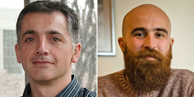 Fabian E. Bustamante (L) and Esteban Carisimo (R)
