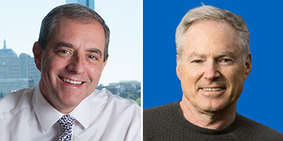 David Autor (L) and Eric Horvitz
