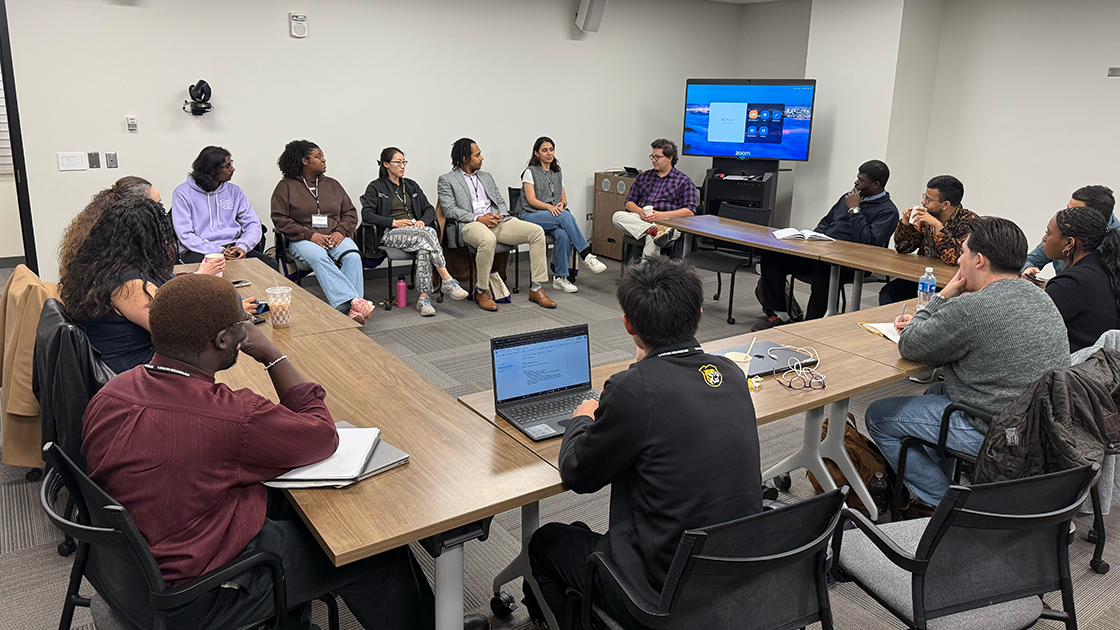 The MICRO summit included panel discussions about future careers and education in the materials science field