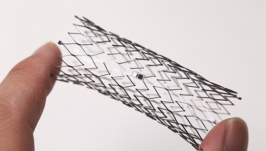 Pacemakers incorporated onto a Transcatheter Aortic Valve Replacement (TAVR).