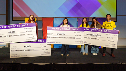 Segal Design Institute Teams Win Big at VentureCat 2025