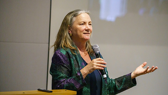 Keynote speaker Laura Niklason’s company recently received FDA approval for an acellular tissue engineered artery to hit the open market.