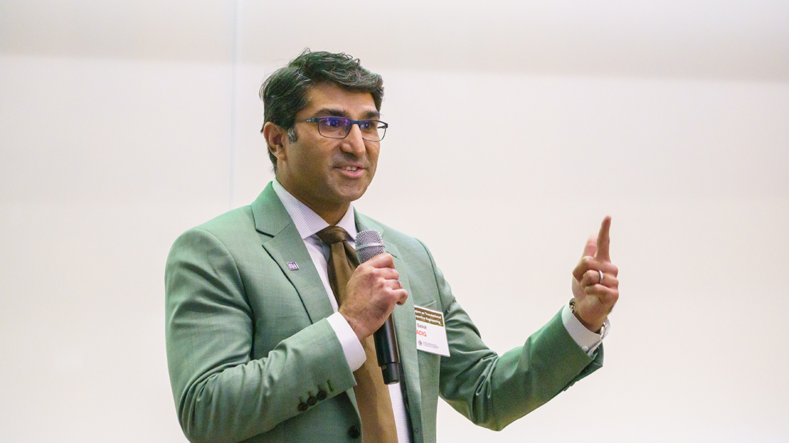 Satish Nadig (pictured) and Jacqueline Burke have developed a nanoparticle-based therapy designed to recondition organs before transplantation