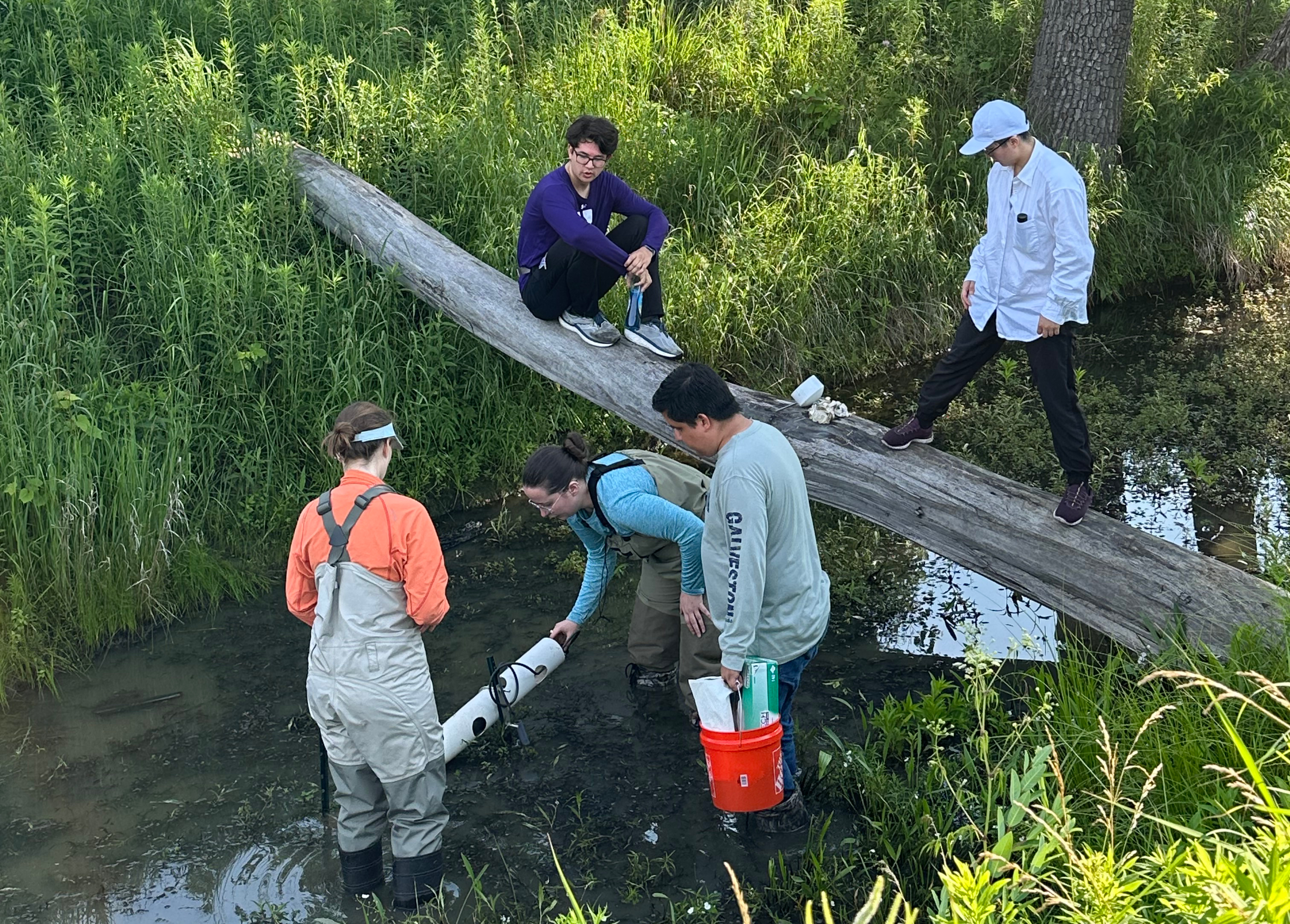 Part of SmartWater, Joaquina Noriega examines how pollution moves through urban river systems and why contamination often spikes at particular times and certain places.