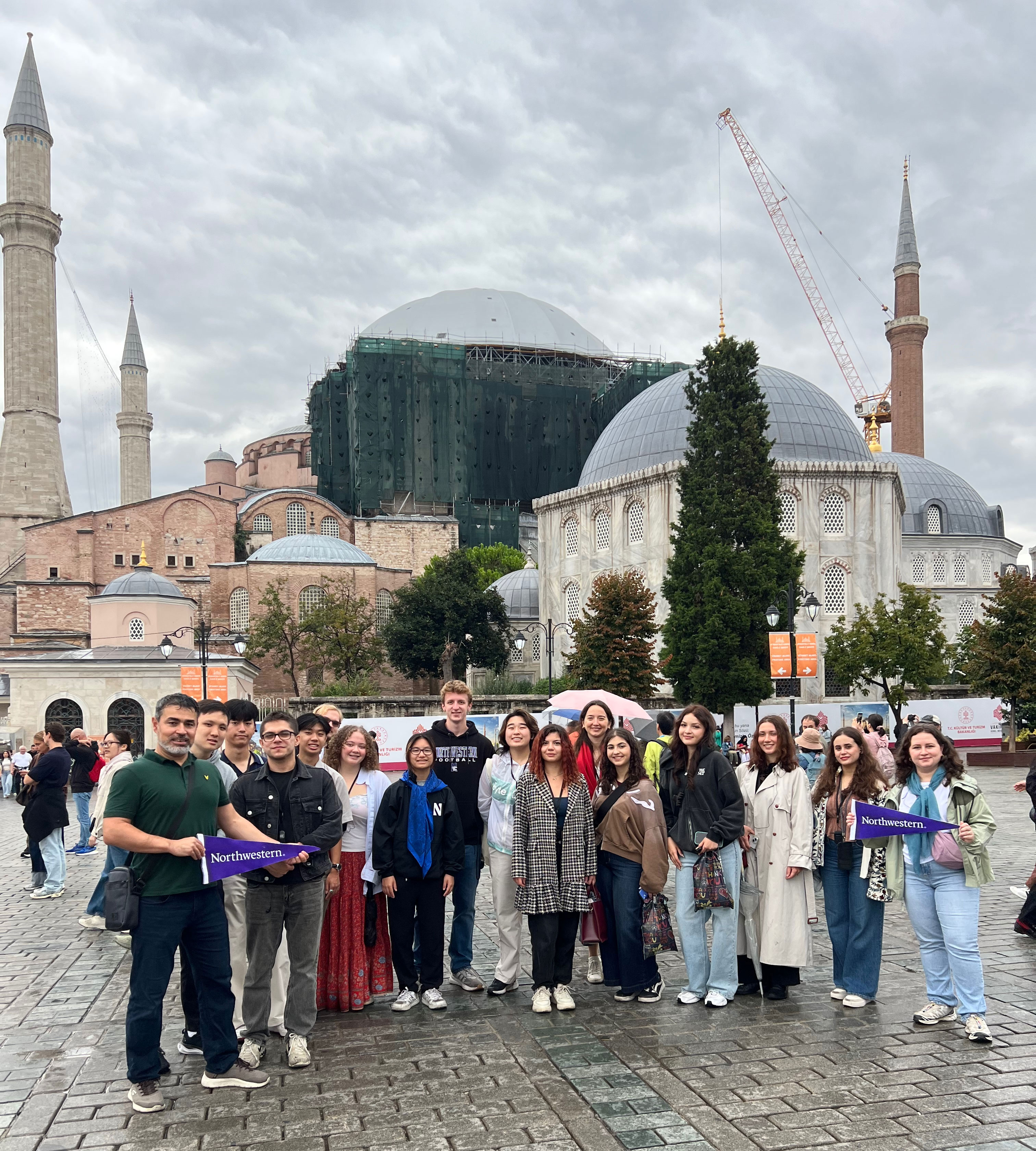 Northwestern students explored Istanbul while spending a week in Türkiye learning about quantum science and technology through lectures, lab visits, demonstrations, and conversations with researchers.
