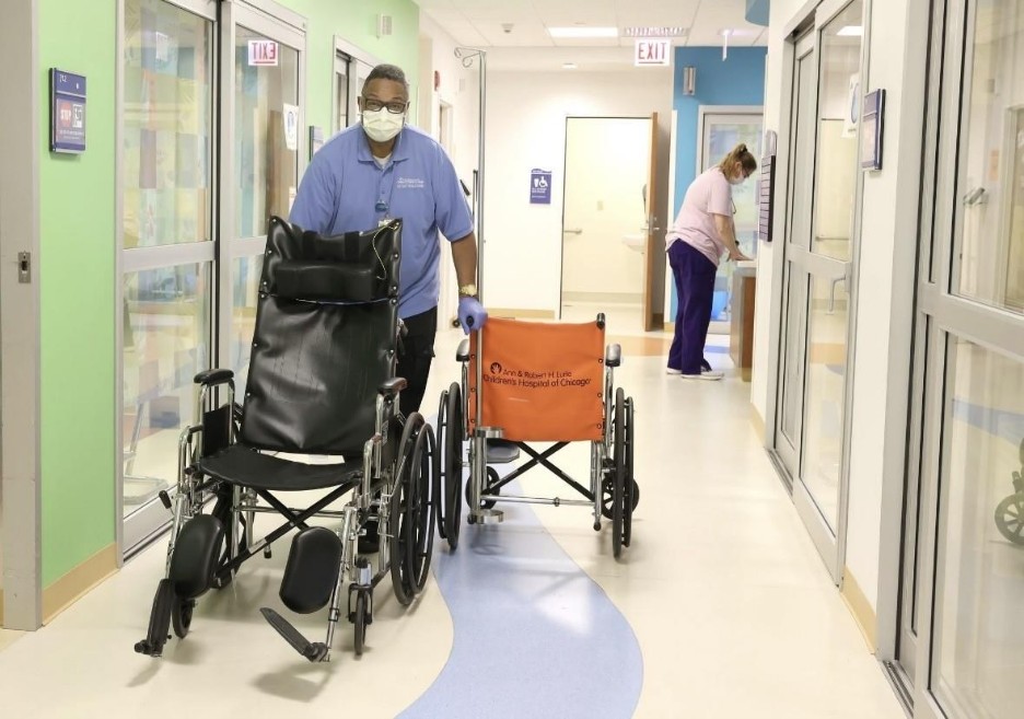 Repositioning Wheelchairs