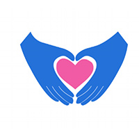 Penda Health logo of hands holding a heart graphic