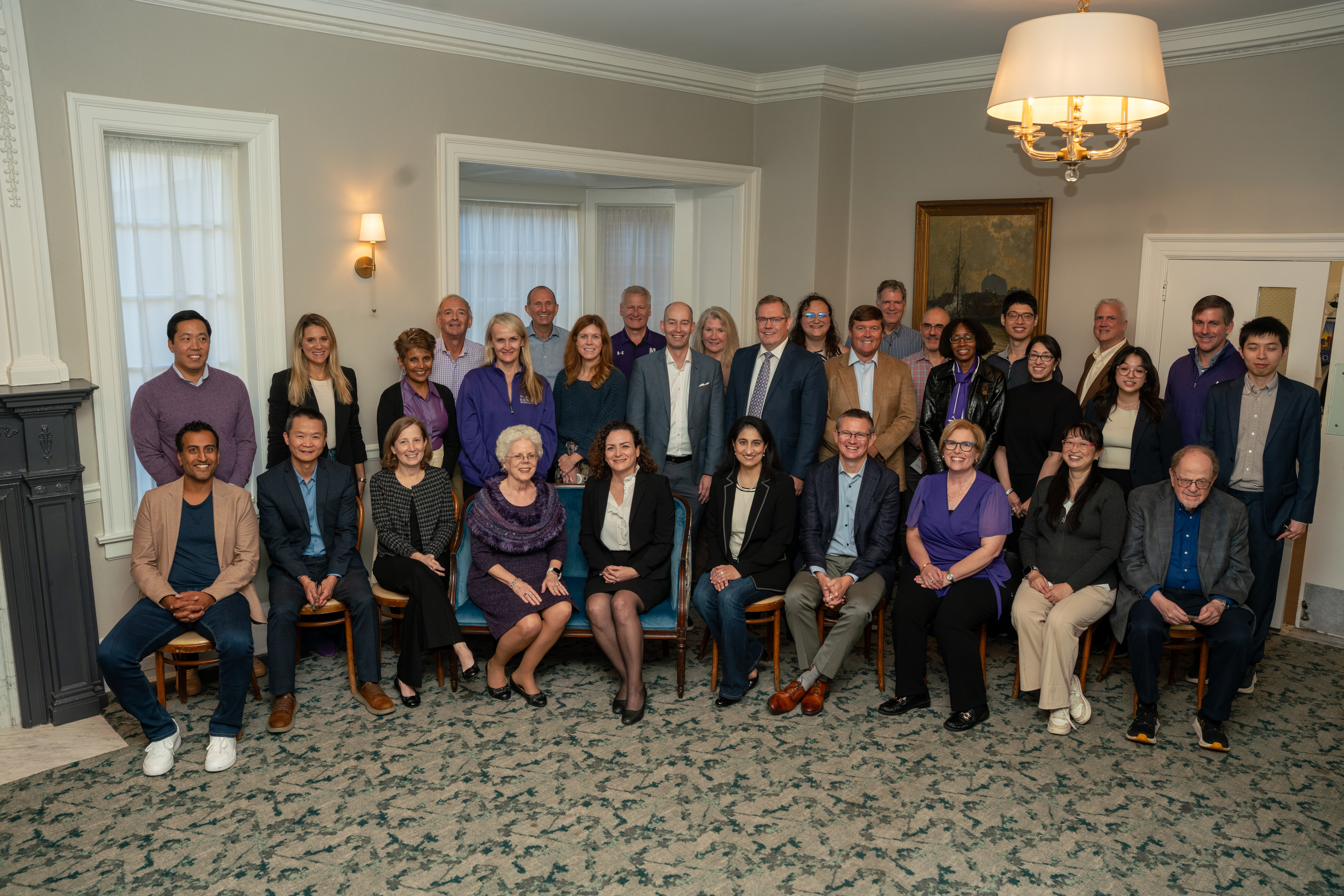 IEMS Advisory Board with department leadership and faculty at the 2026 Advisory Board meeting