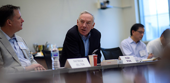 Former MSIT Professor Hugh Ryan says few programs can contribute to the enterprise architecture industry like MSIT.