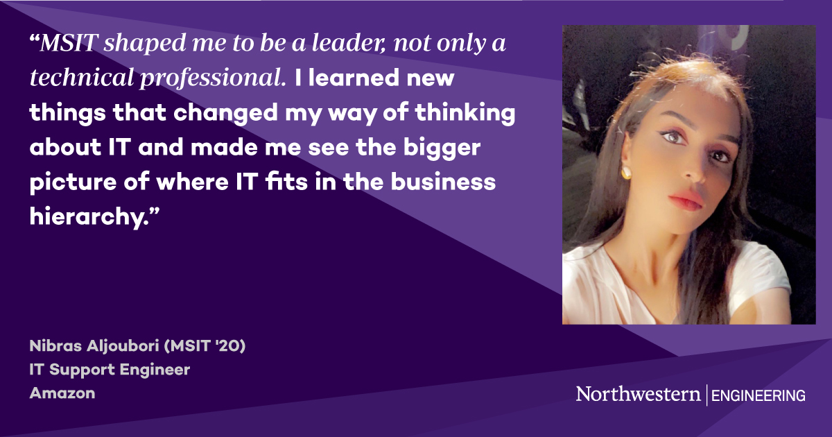 An IT Journey from Iraq to Amazon Inside Our Program Master of