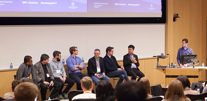  The 2017 Analytics Exchange panel discussion featured speakers from cutting-edge analytics and AI companies.