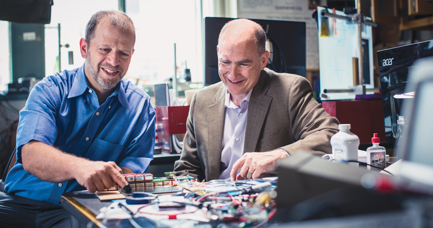  Michael Peshkin and J. Edward Colgate hope to bring tactile feedback to our digital interfaces.