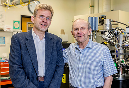 Northwestern Engineering materials scientists Dieter Isheim and David Seidman