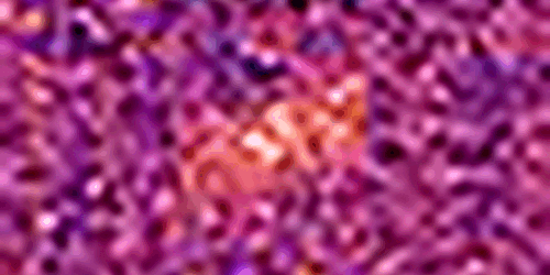 Pink and purple galaxy processing