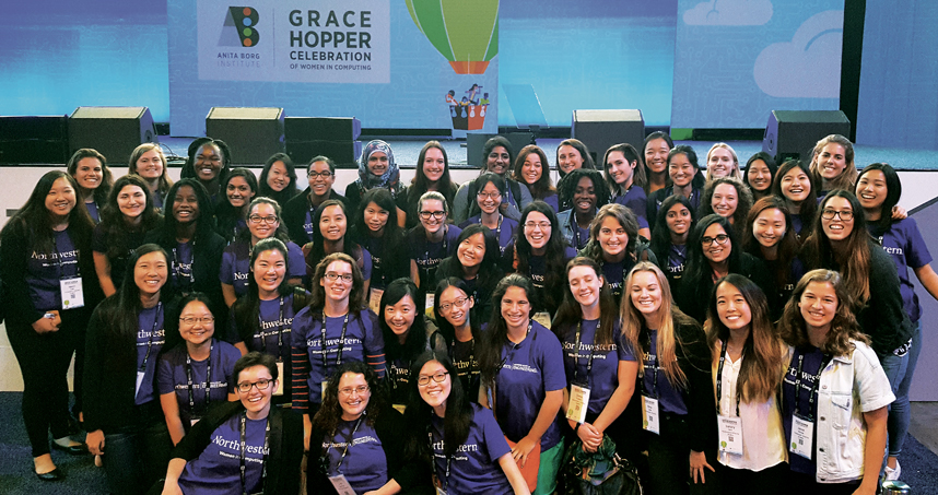 Northwestern’s WiC chapter offers emotional, academic, and job search support for young women in tech.