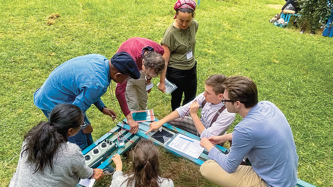 JUAMI students engaging in hands-on laboratory exercises and tutorials.