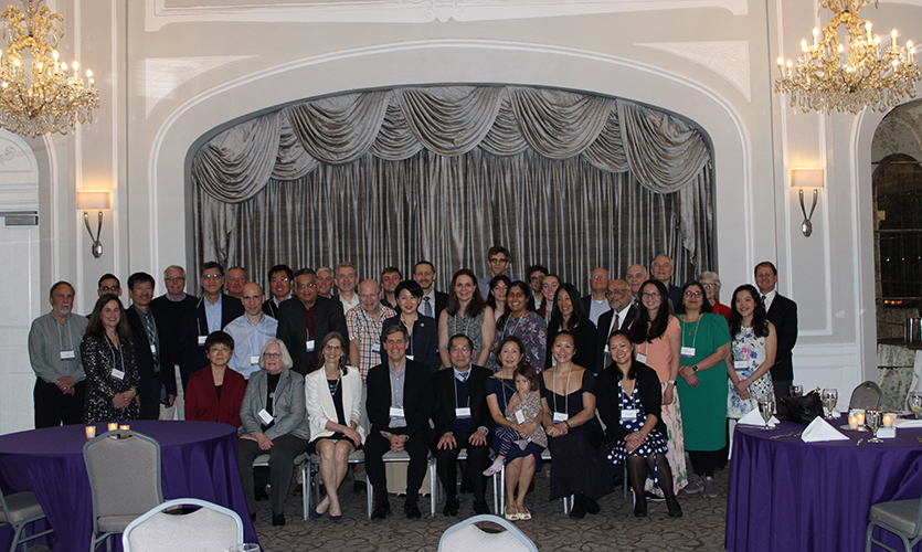 Professor Yip-Wah Chung was feted at his retirement dinner.