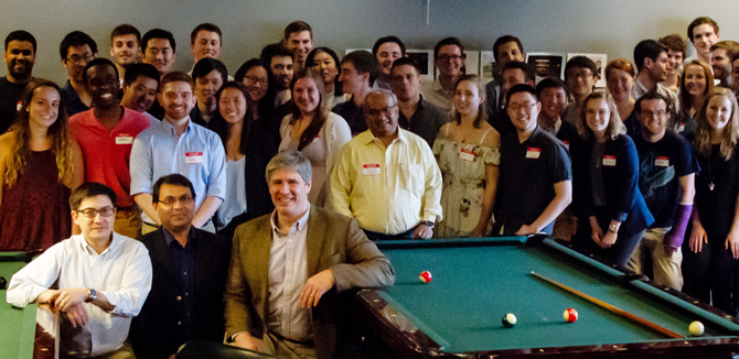 Students and faculty gathered together to celebrate the class of 2018 on May 17.