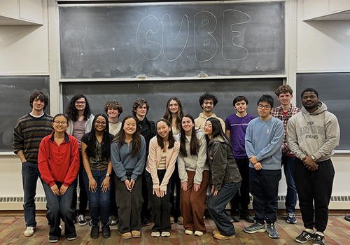 AIChE Co-Presidents Natalia and Grace