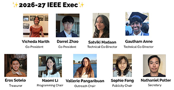 Headshots and titles of 2026-27 officers of IEEE 