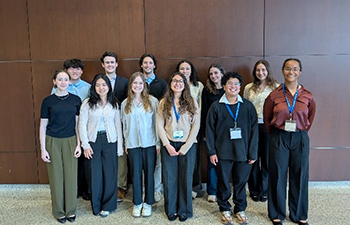 Group photo of the ASCE Sustainable Solutions Team