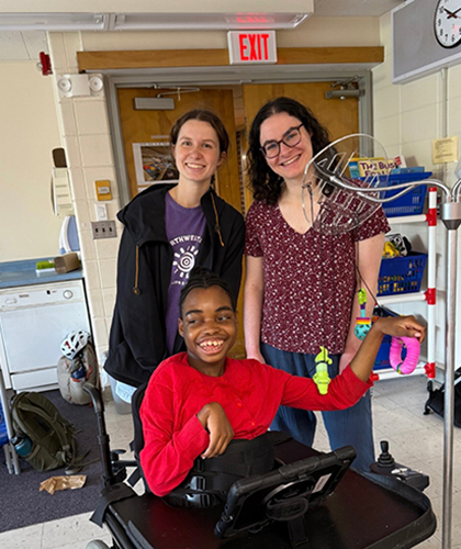 Image of students at the Park School