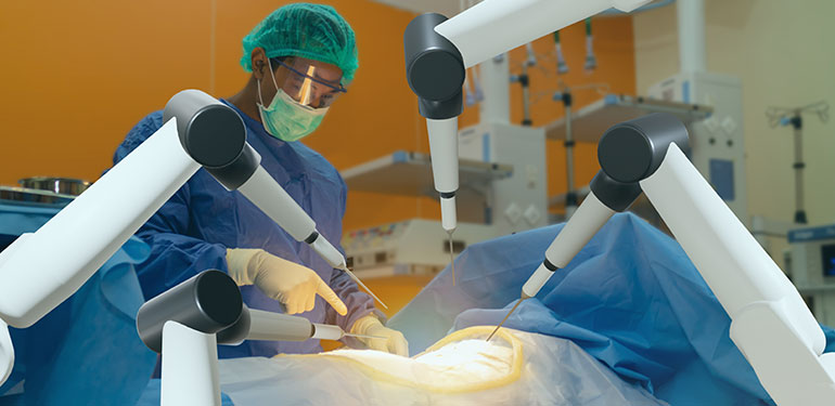 Robots used for deals medical purposes