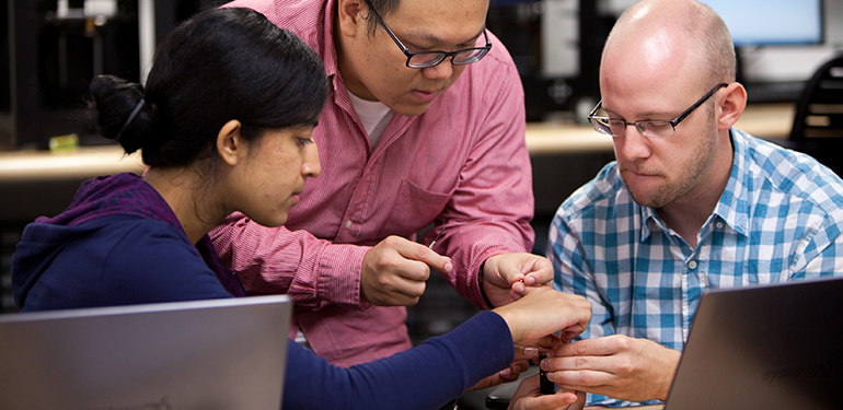 The Master of Science in Robotics program equips students with the skills to grow in the cutting-edge robotics field.