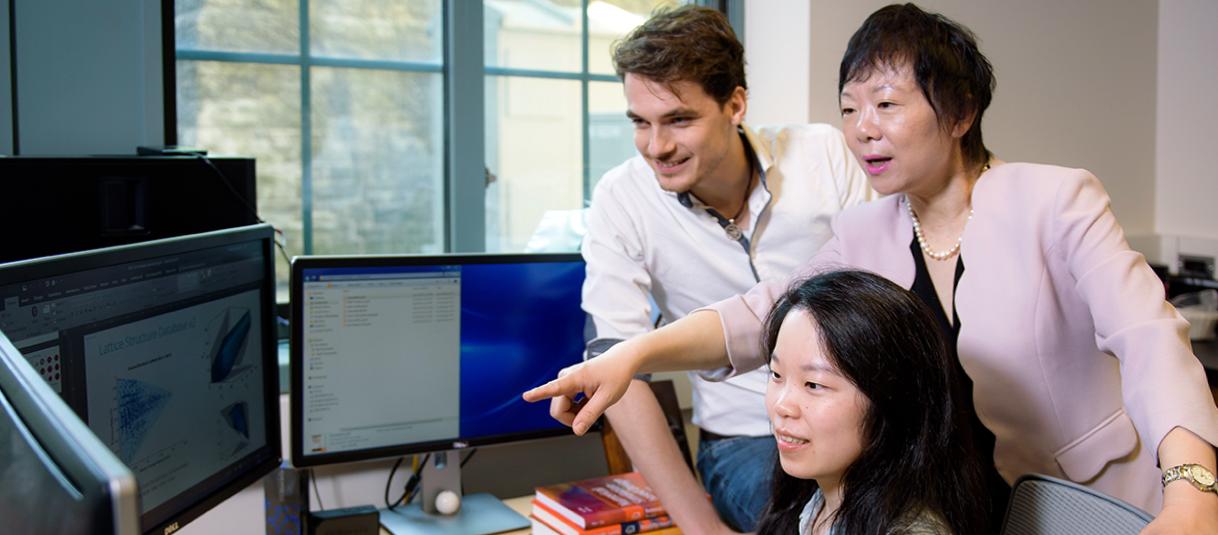 Faculty from a variety of academic disciplines and industries